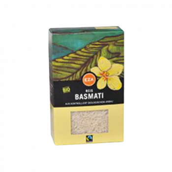 EZA Fairtrade Bio Basmati-Reis aus dem Himalaya-Gebiet, 500g